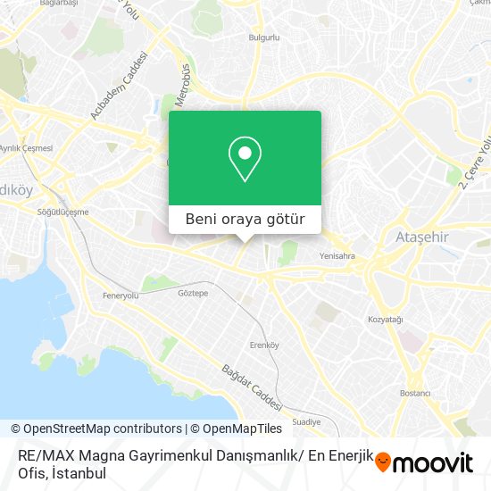 RE / MAX Magna Gayrimenkul Danışmanlık/ En Enerjik Ofis harita
