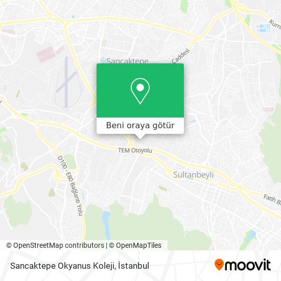 Sancaktepe Okyanus Koleji harita