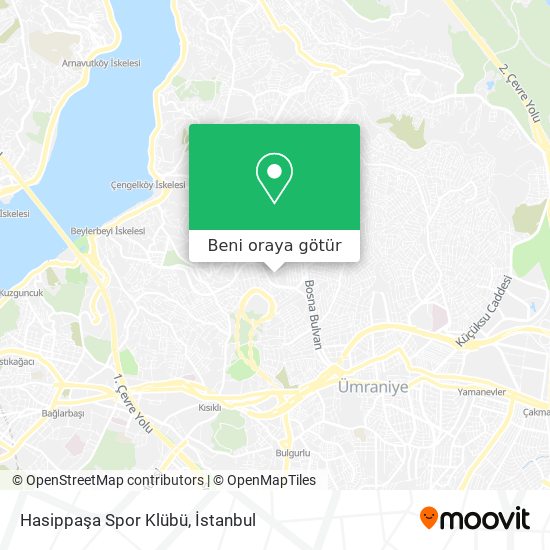 Hasippaşa Spor Klübü harita