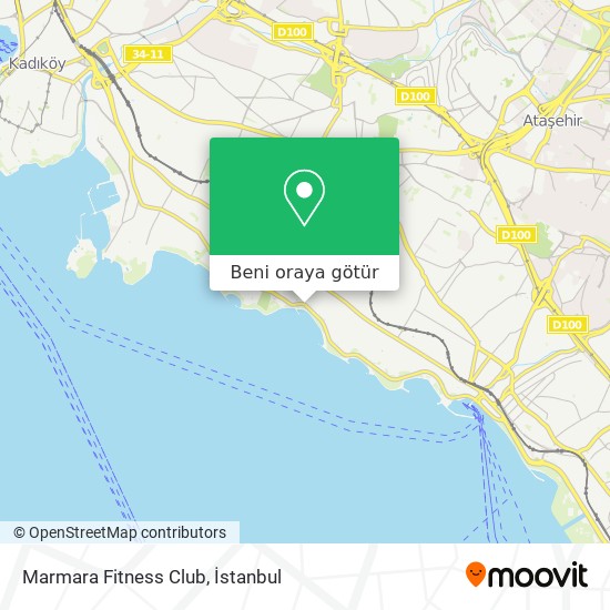 Marmara Fitness Club harita