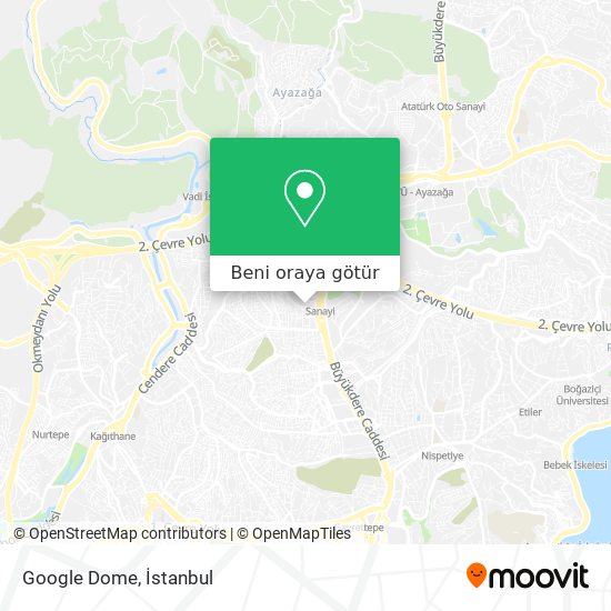 Google Dome harita