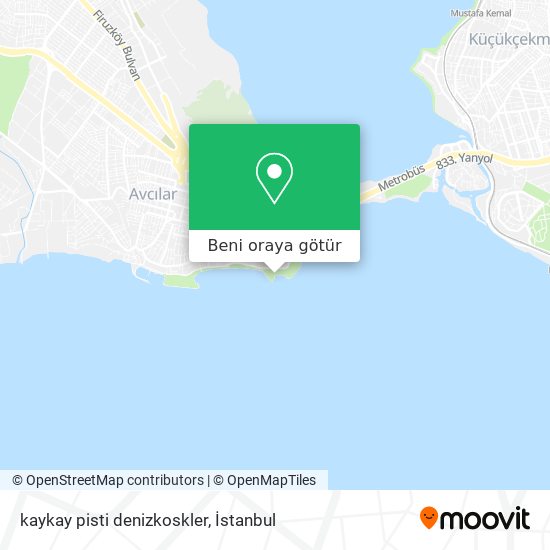 kaykay pisti denizkoskler harita