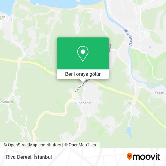 Riva Deresi harita