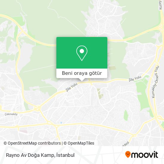 Rayno Av Doğa Kamp harita