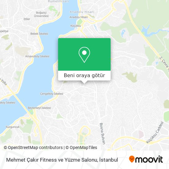 Mehmet Çakır Fitness ve Yüzme Salonu harita