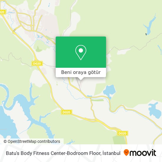 Batu's Body Fitness Center-Bodroom Floor harita