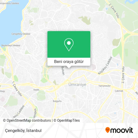 Çengelköy harita