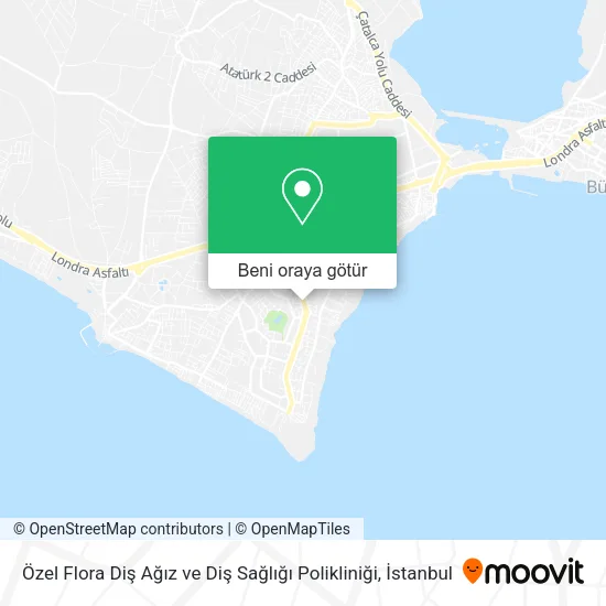 Özel Flora Diş Ağız ve Diş Sağlığı Polikliniği harita