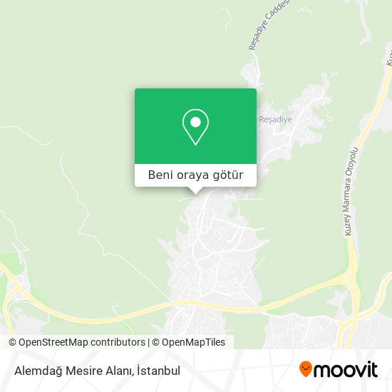Alemdağ Mesire Alanı harita