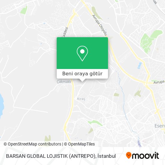 BARSAN GLOBAL LOJISTIK (ANTREPO) harita
