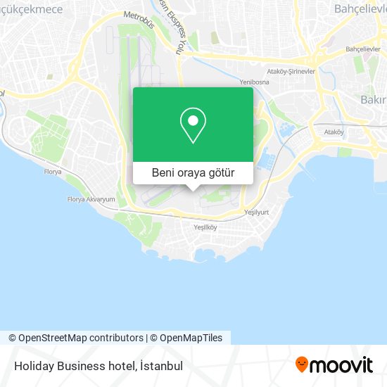 Holiday Business hotel harita