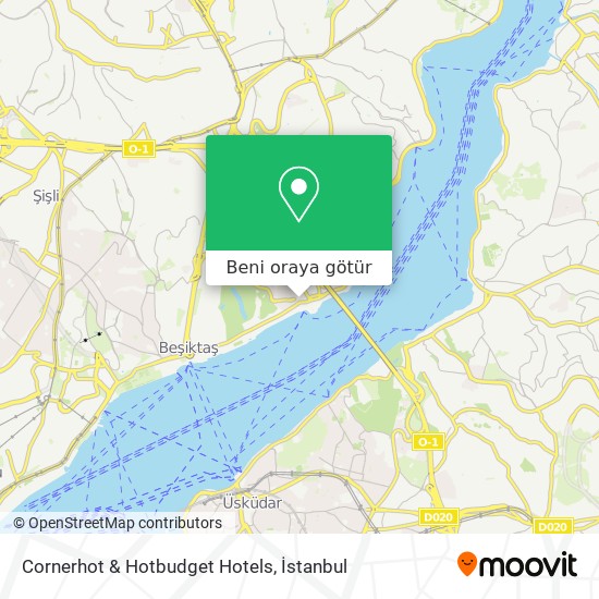 Cornerhot & Hotbudget Hotels harita
