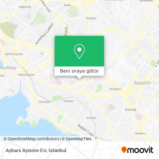 Aybars Ayısının Evi harita