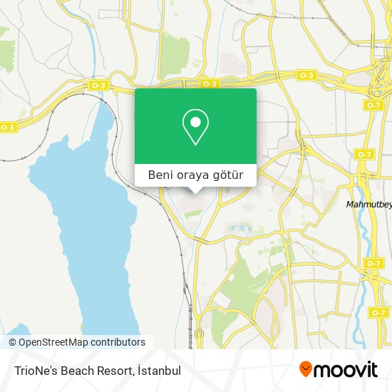 TrioNe's Beach Resort harita
