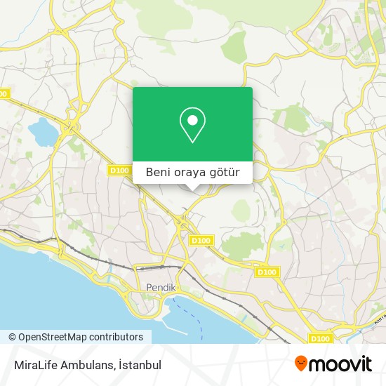 MiraLife Ambulans harita