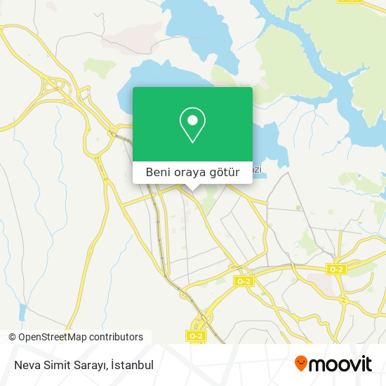 Neva Simit Sarayı harita