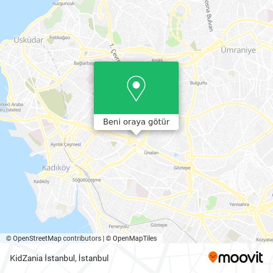 KidZania İstanbul harita
