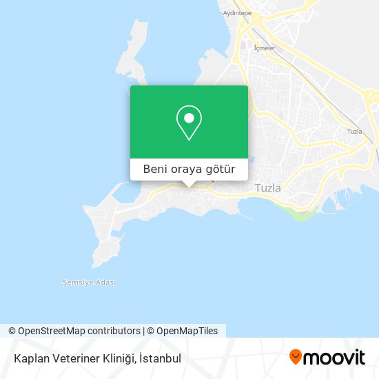 Kaplan Veteriner Kliniği harita