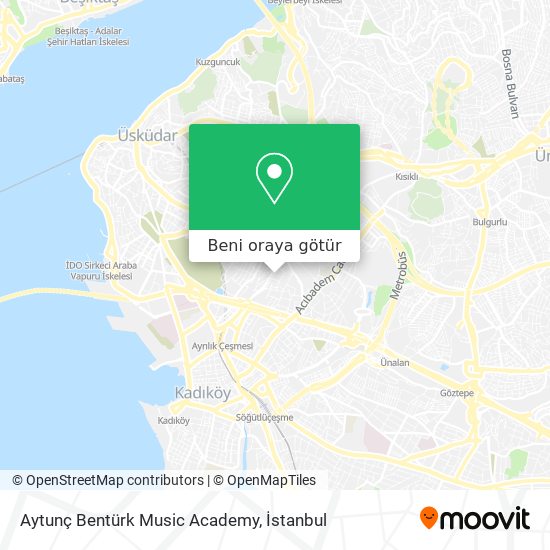 Aytunç Bentürk Music Academy harita