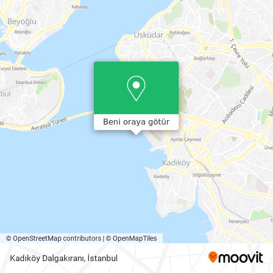 Kadıköy Dalgakıranı harita
