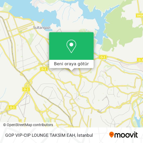 GOP VIP-CIP LOUNGE TAKSİM EAH harita