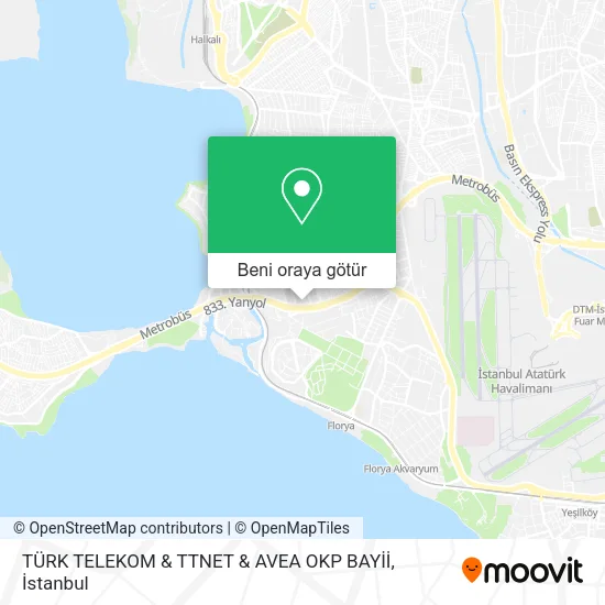 TÜRK TELEKOM & TTNET & AVEA OKP BAYİİ harita