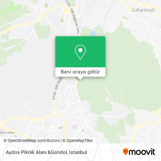 Aydos Piknik Alanı &Gondol harita