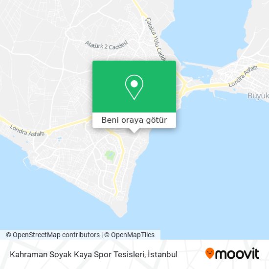 Kahraman Soyak Kaya Spor Tesisleri harita