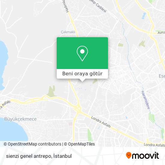 sienzi genel antrepo harita
