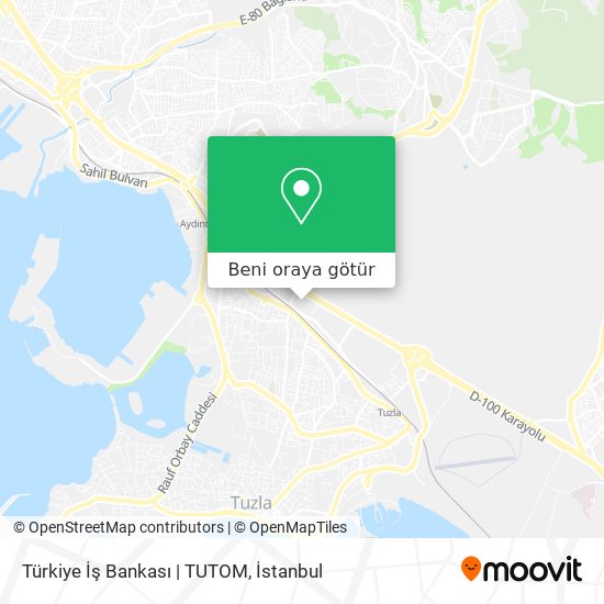 Türkiye İş Bankası | TUTOM harita