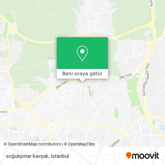 soğukpınar kavşak harita