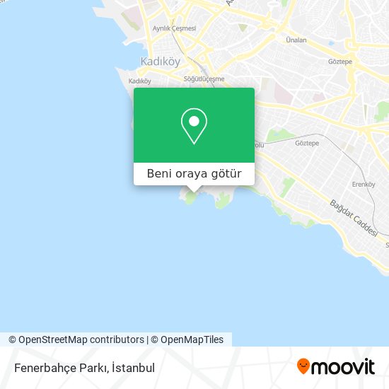 Fenerbahçe Parkı harita