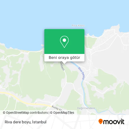 Riva dere boyu harita