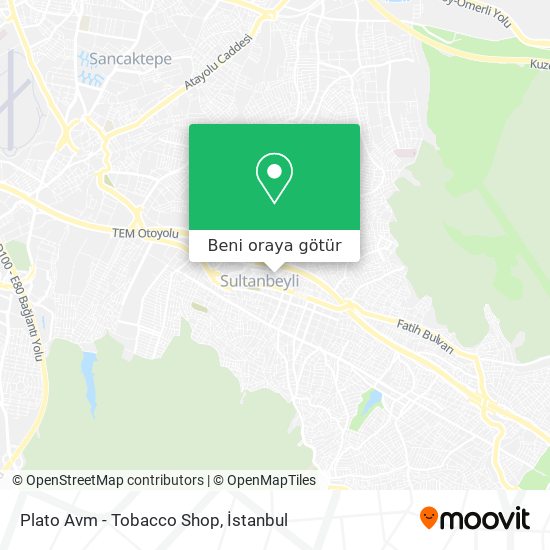 Plato Avm - Tobacco Shop harita