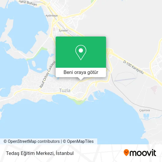 Tedaş Eğitim Merkezi harita