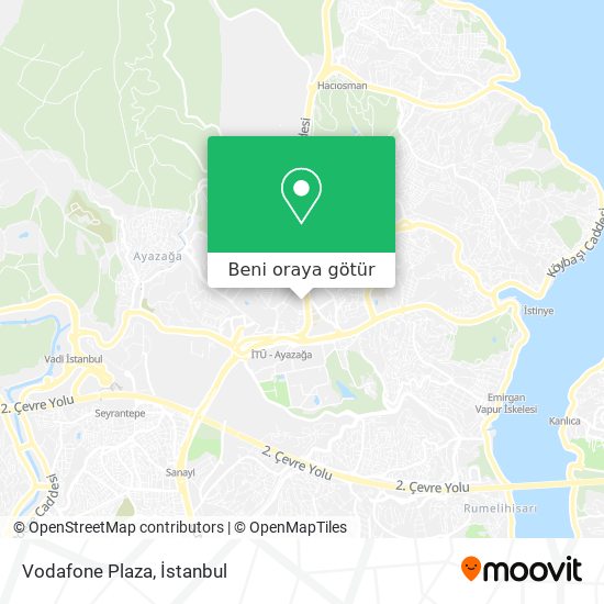 Vodafone Plaza harita