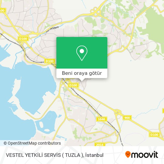 VESTEL YETKİLİ SERVİS ( TUZLA ) harita