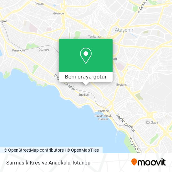 Sarmasik Kres ve Anaokulu harita