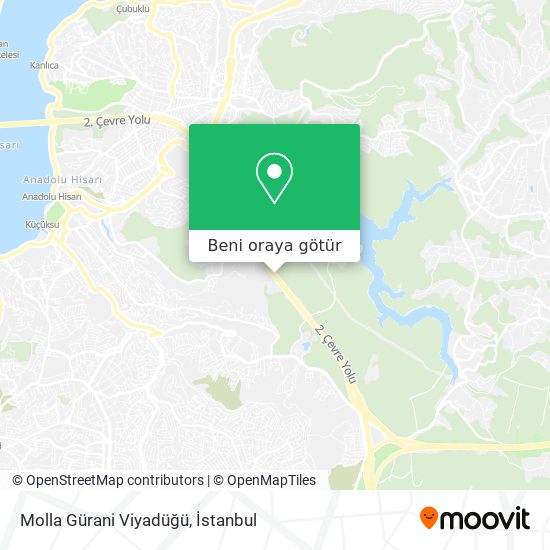 Molla Gürani Viyadüğü harita