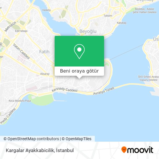 Kargalar Ayakkabicilik harita