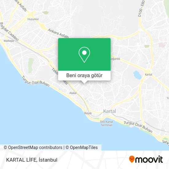 KARTAL LİFE harita