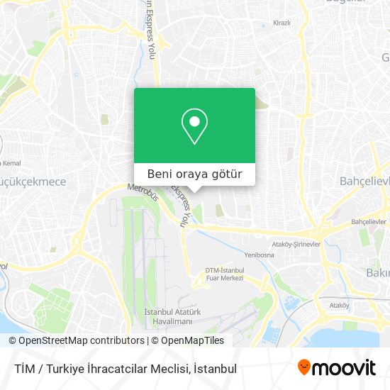 TİM / Turkiye İhracatcilar Meclisi harita