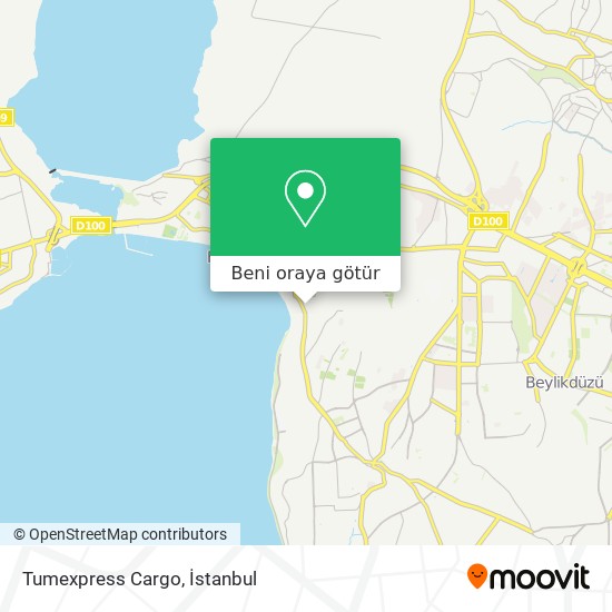 Tumexpress Cargo harita
