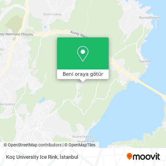 Koç University Ice Rink harita