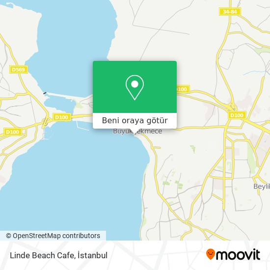 Linde Beach Cafe harita