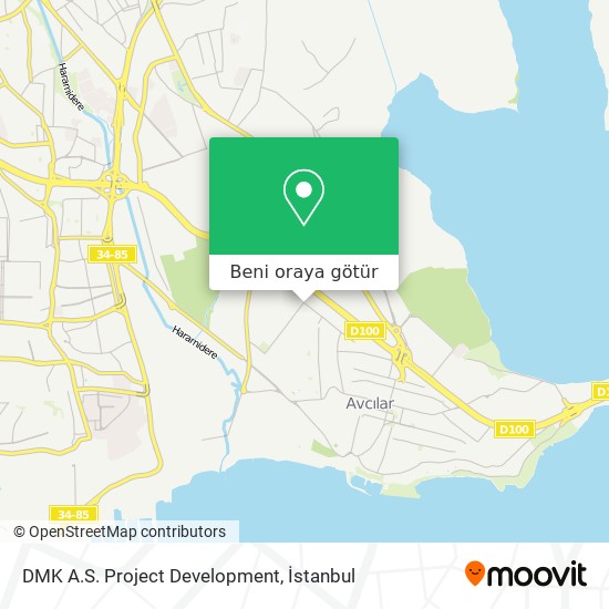 DMK A.S. Project Development harita