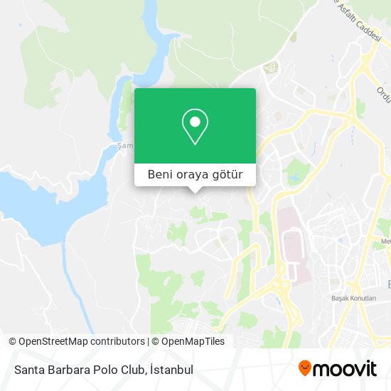 Santa Barbara Polo Club harita