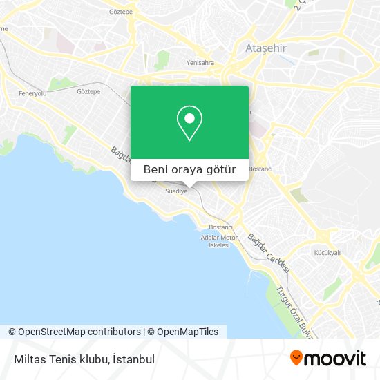 Miltas Tenis klubu harita