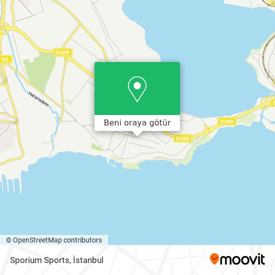 Sporium Sports harita