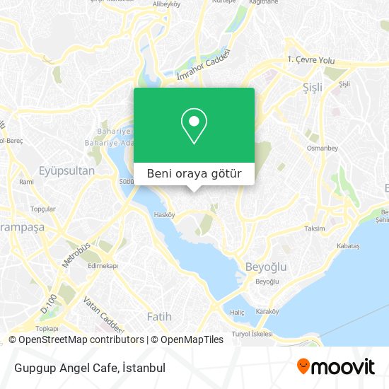 Gupgup Angel Cafe harita